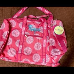 Monogrammed Megan Duffle bag / Vic & Lou